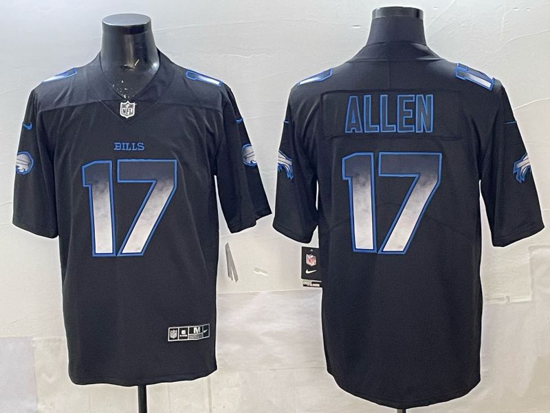 Men 2025 Buffalo Bills #17 Allen black Limited Nike NFL Jersey style 021->buffalo bills->NFL Jersey